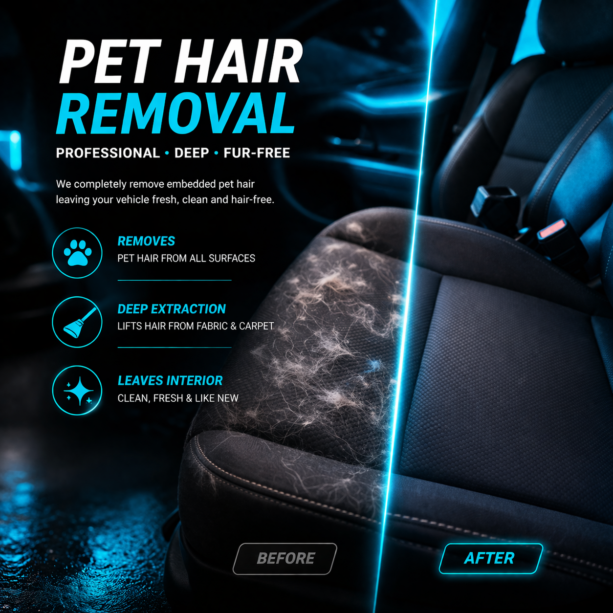 Pet Hair Removal